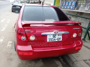 Toyota Corolla 2007 Red