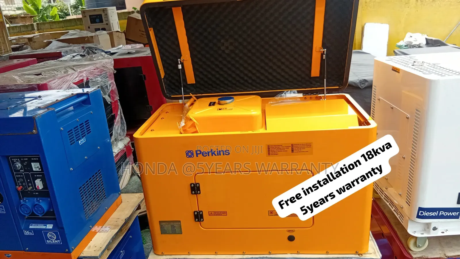 Original Perkins 18kVA Diesel Generator – Built for Homes 18kva