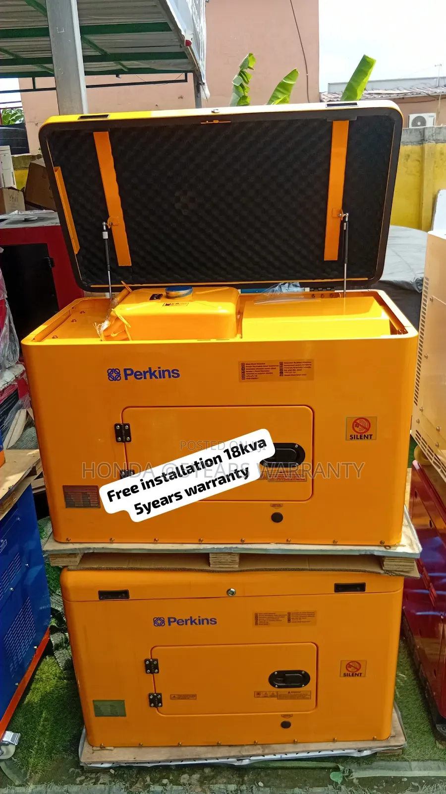Top-Quality Perkins 18kVA Silent Diesel Generator – Order Today 18kva