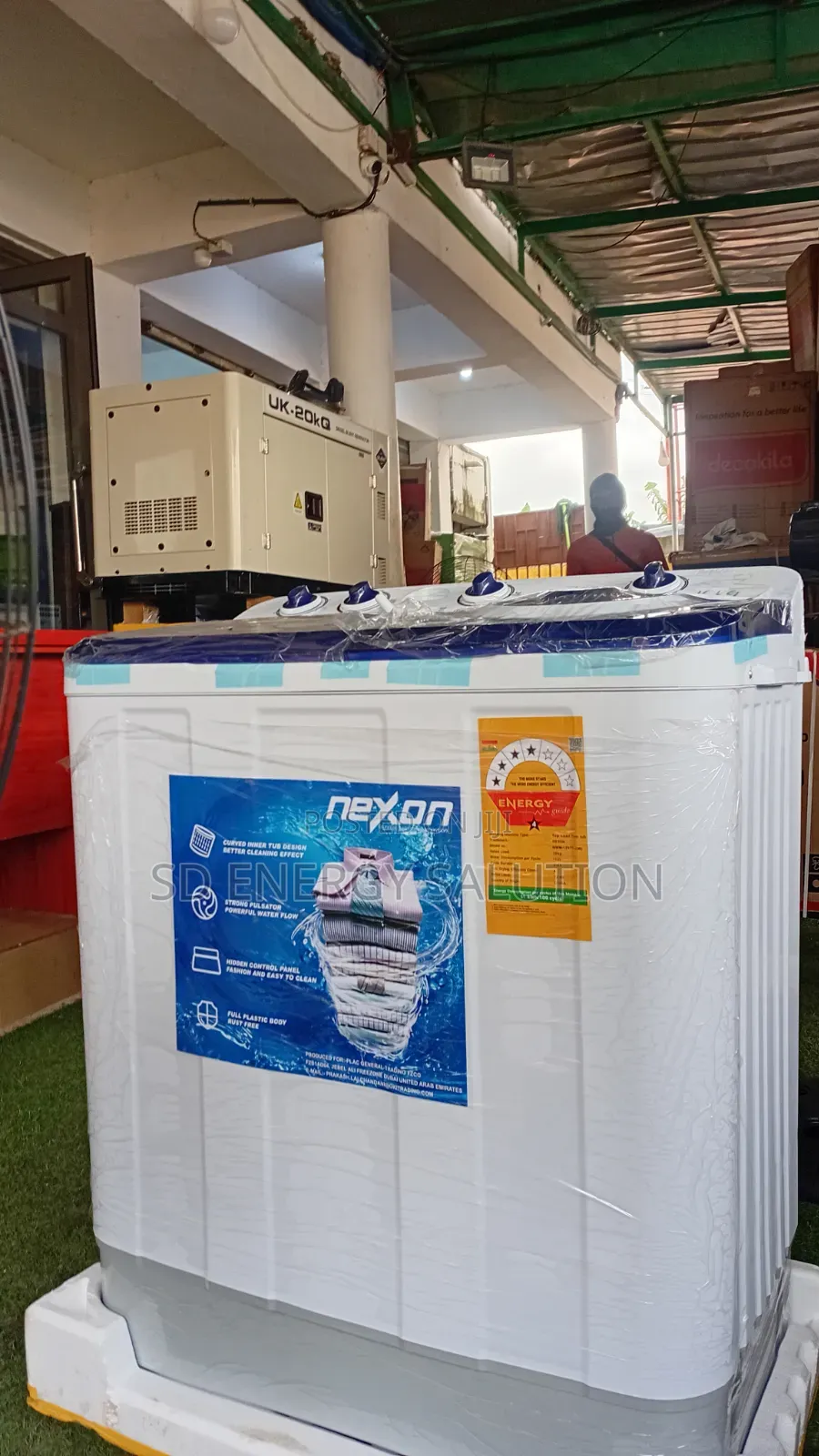 Nexon 10KG Washing Machine – Heavy Duty Twin Tub