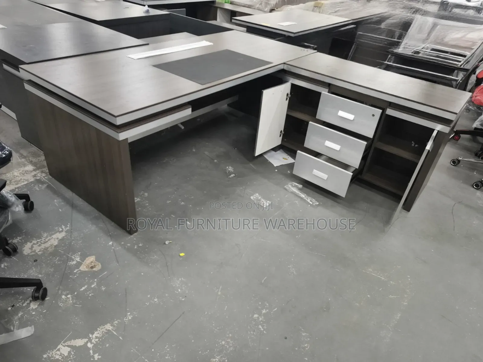 The Stratos Executive L Desk