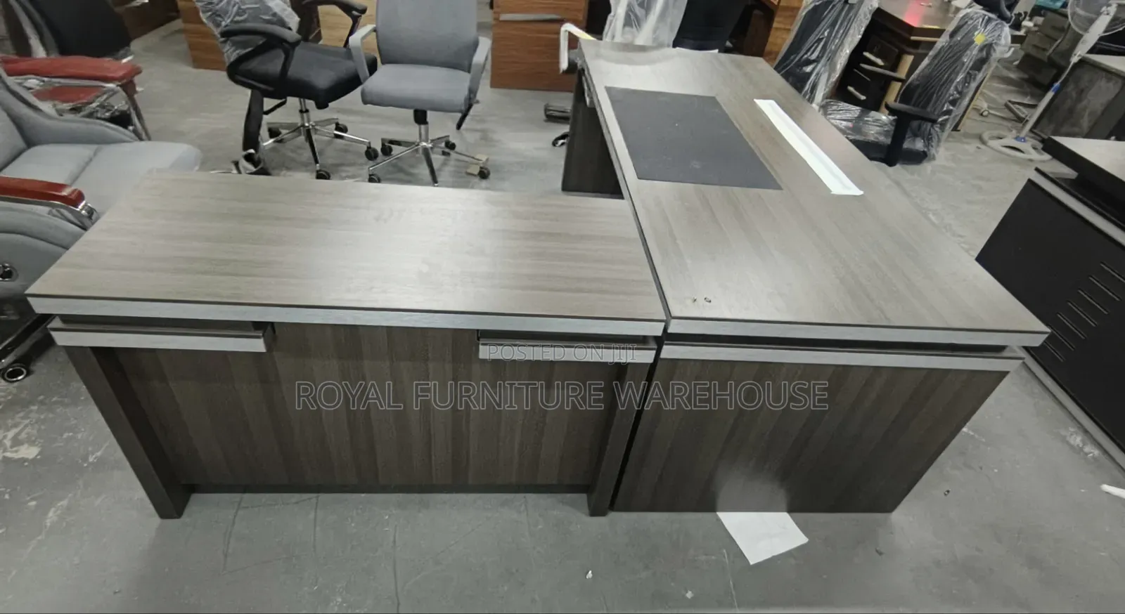 The Stratos Executive L Desk