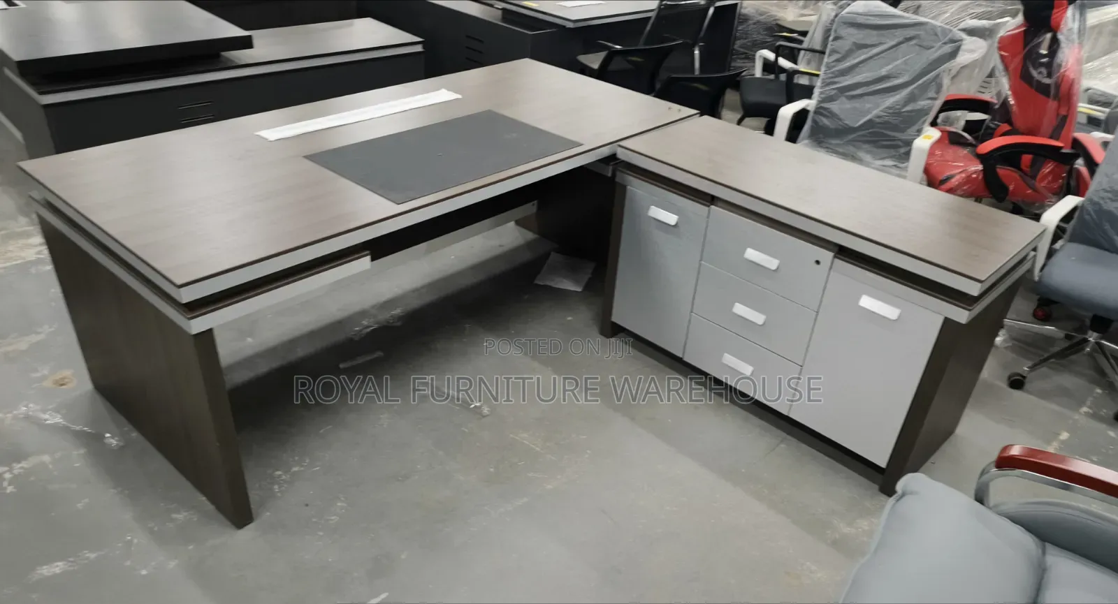 The Stratos Executive L Desk