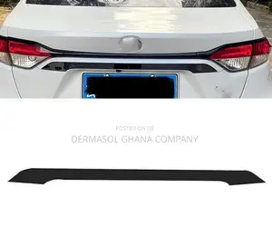 Toyota Corolla 20,21,22,23,24-2025 Black Rear Trunk Lid CHROME GARNISH