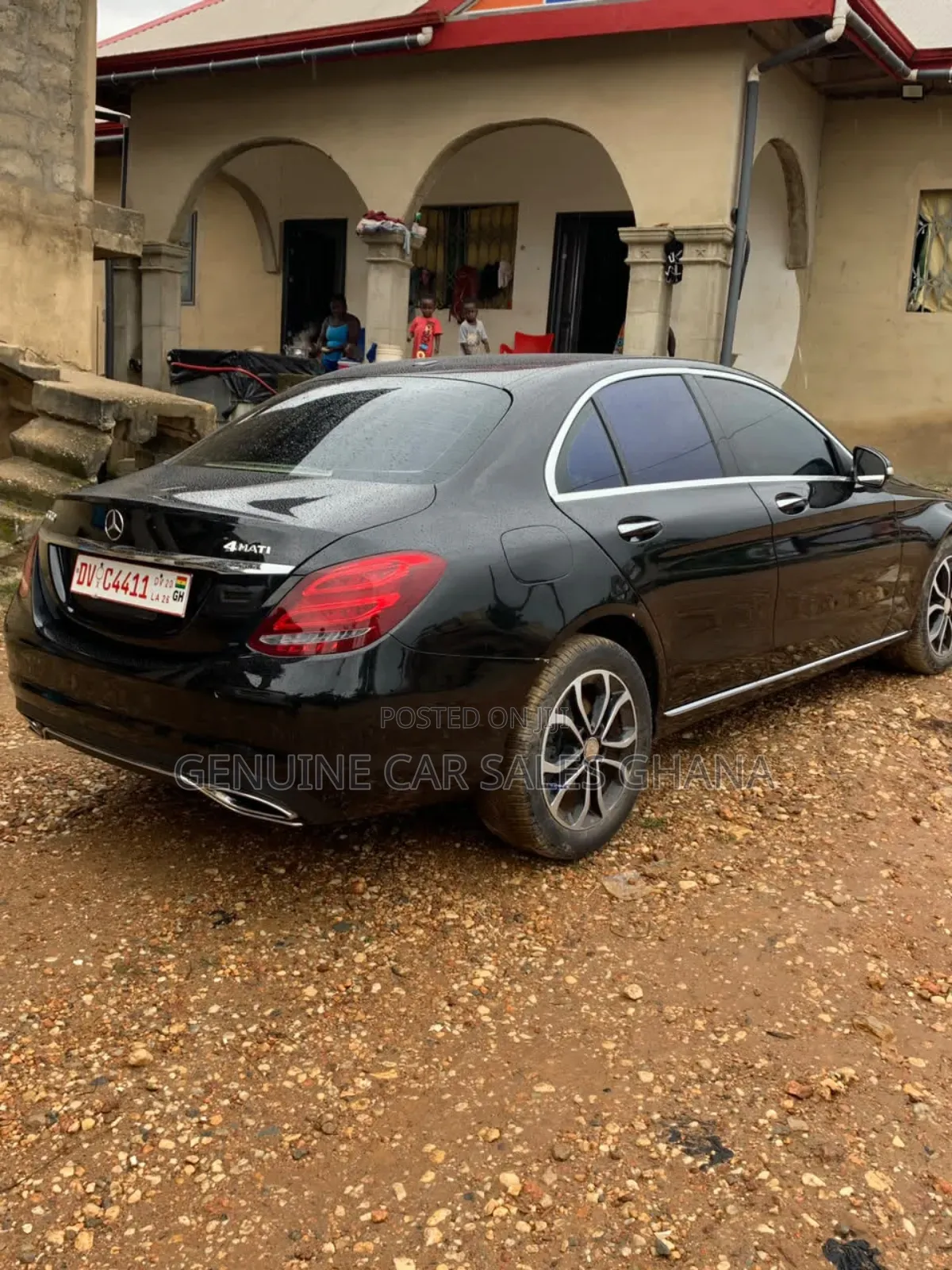 Mercedes-Benz C300 Base AWD 4Matic Sedan (2.0L 4cyl 7A) 2015 Black
