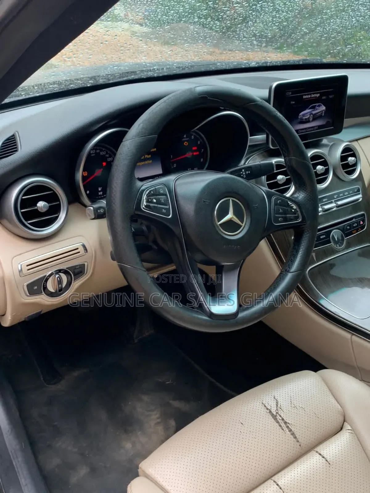 Mercedes-Benz C300 Base AWD 4Matic Sedan (2.0L 4cyl 7A) 2015 Black