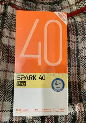 New Tecno Spark 40 Pro+ 256 GB Purple