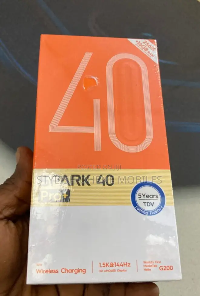 New Tecno Spark 40 Pro+ 256 GB Purple
