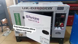 Perkins 22kVA 1-Phase Diesel Generator–Powerful Fuel Efficient 22kva