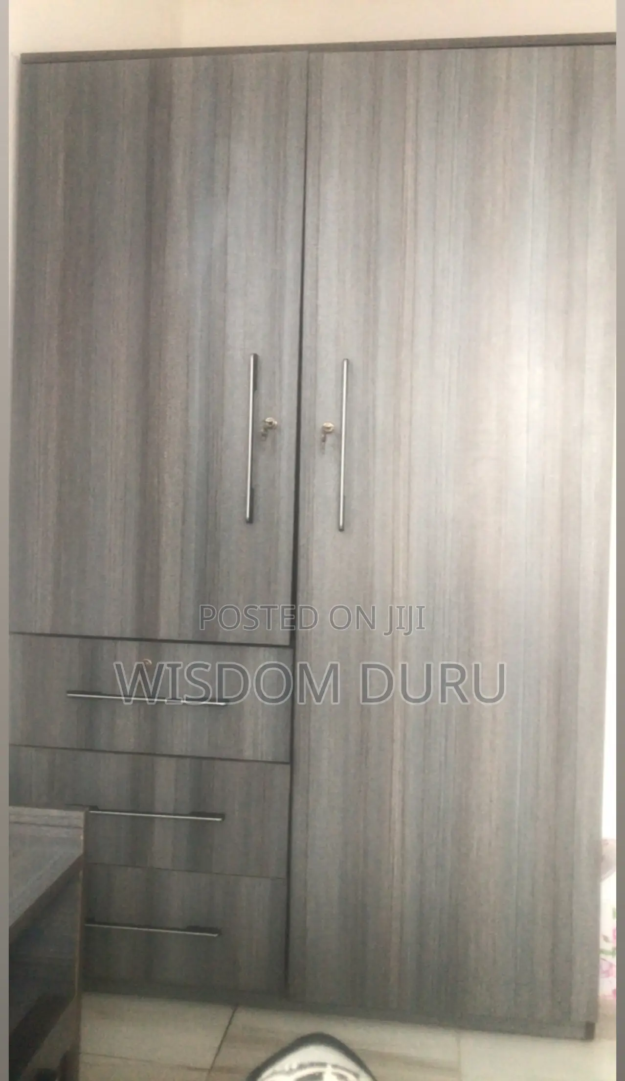Quality Bed Set, Wardrobe and Standing Mirror