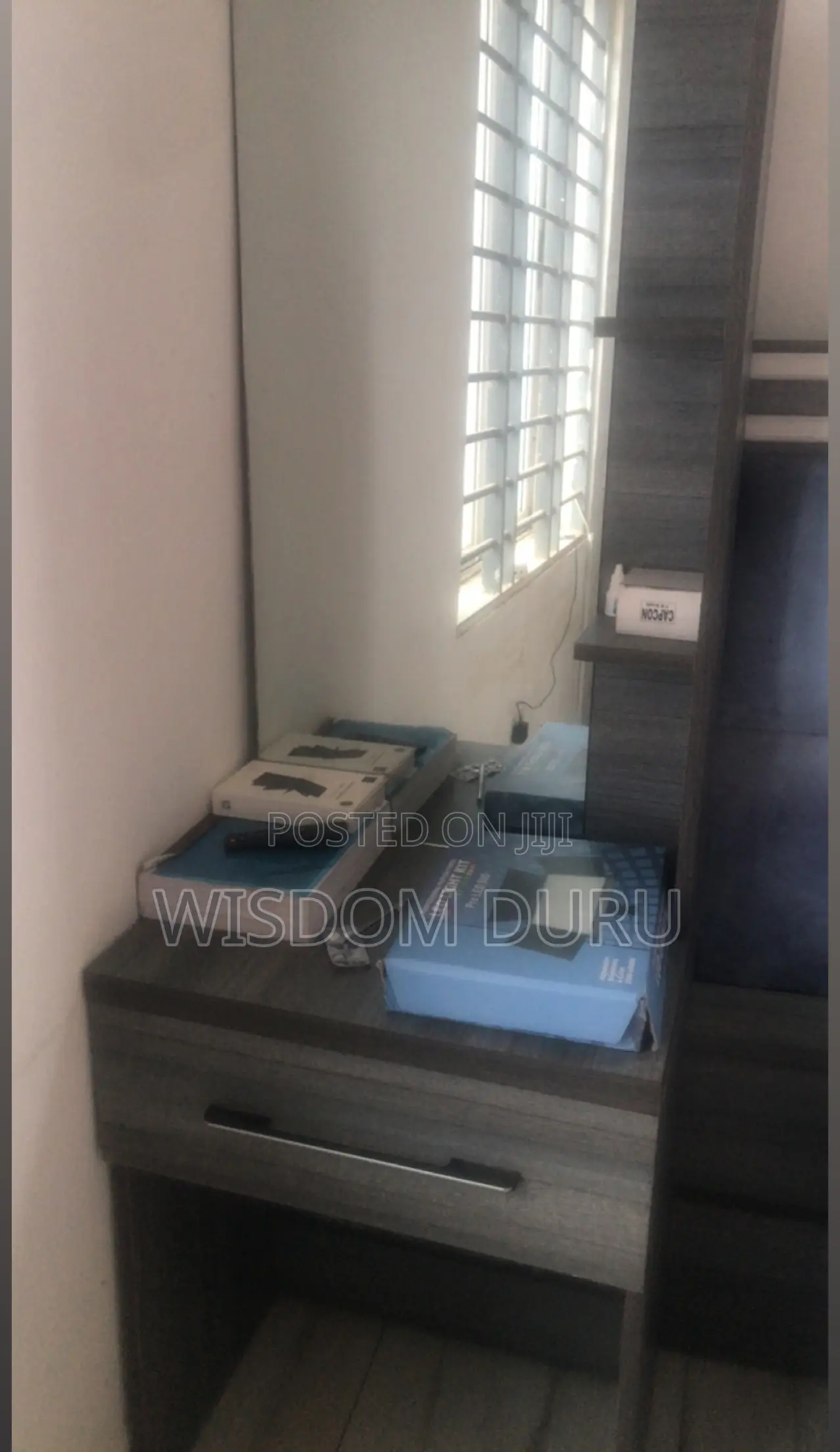 Quality Bed Set, Wardrobe and Standing Mirror