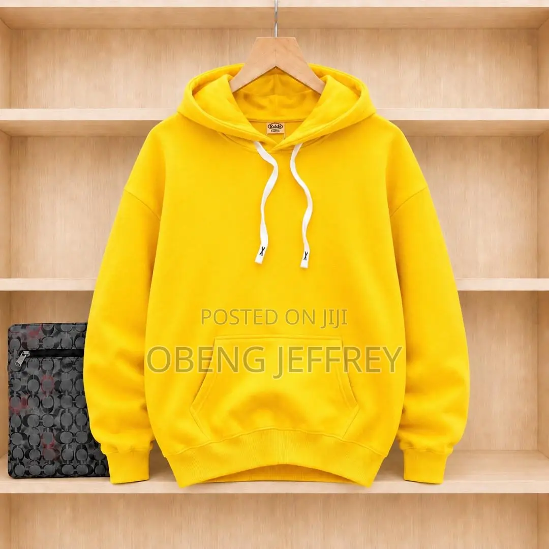 Original Plain Woolen Hoodie in Colours