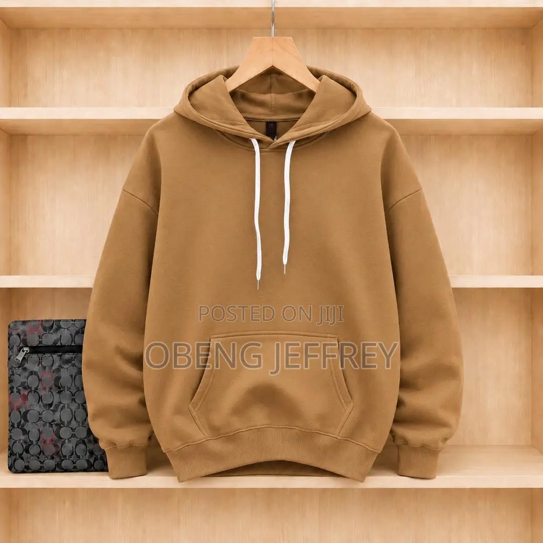 Original Plain Woolen Hoodie in Colours