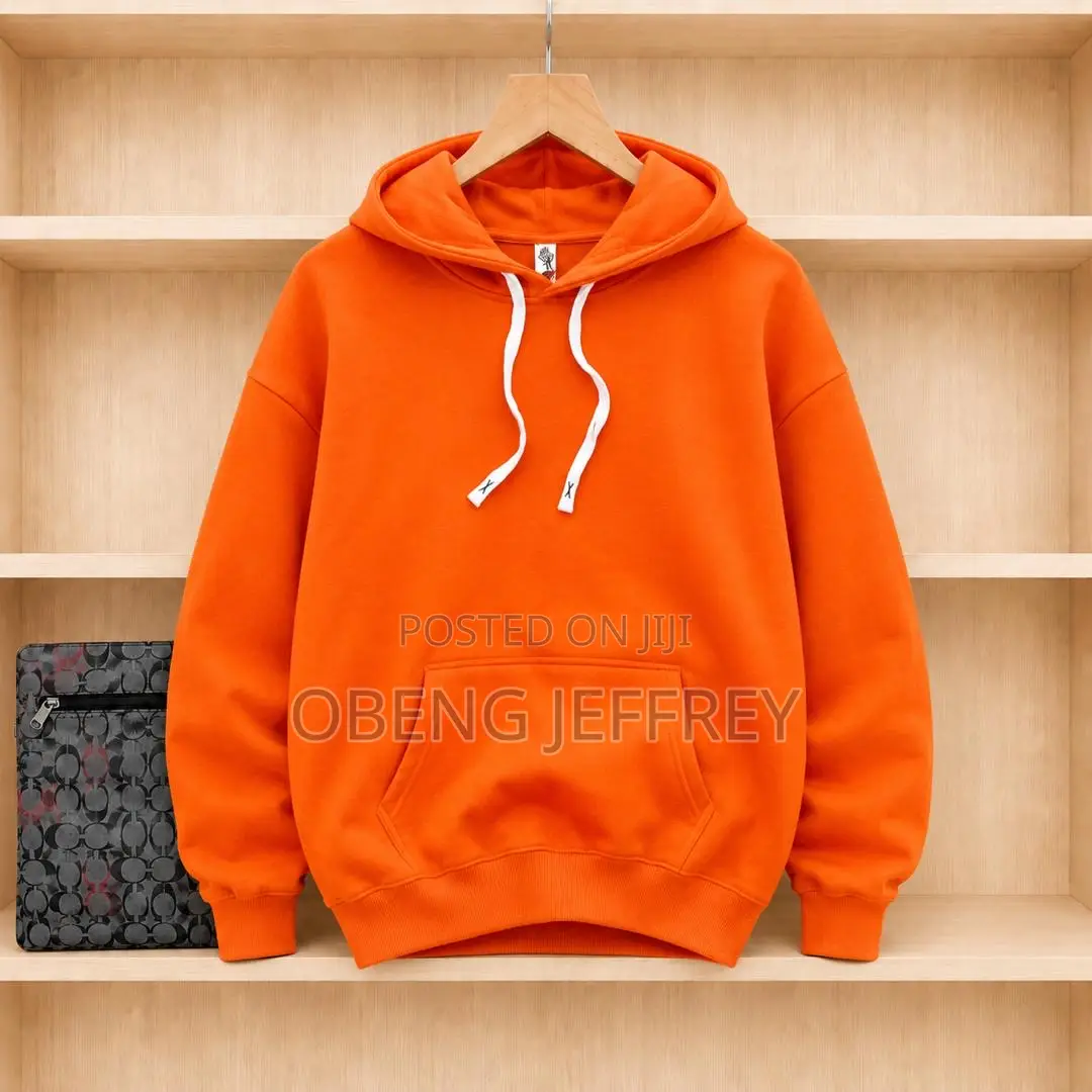Original Plain Woolen Hoodie in Colours