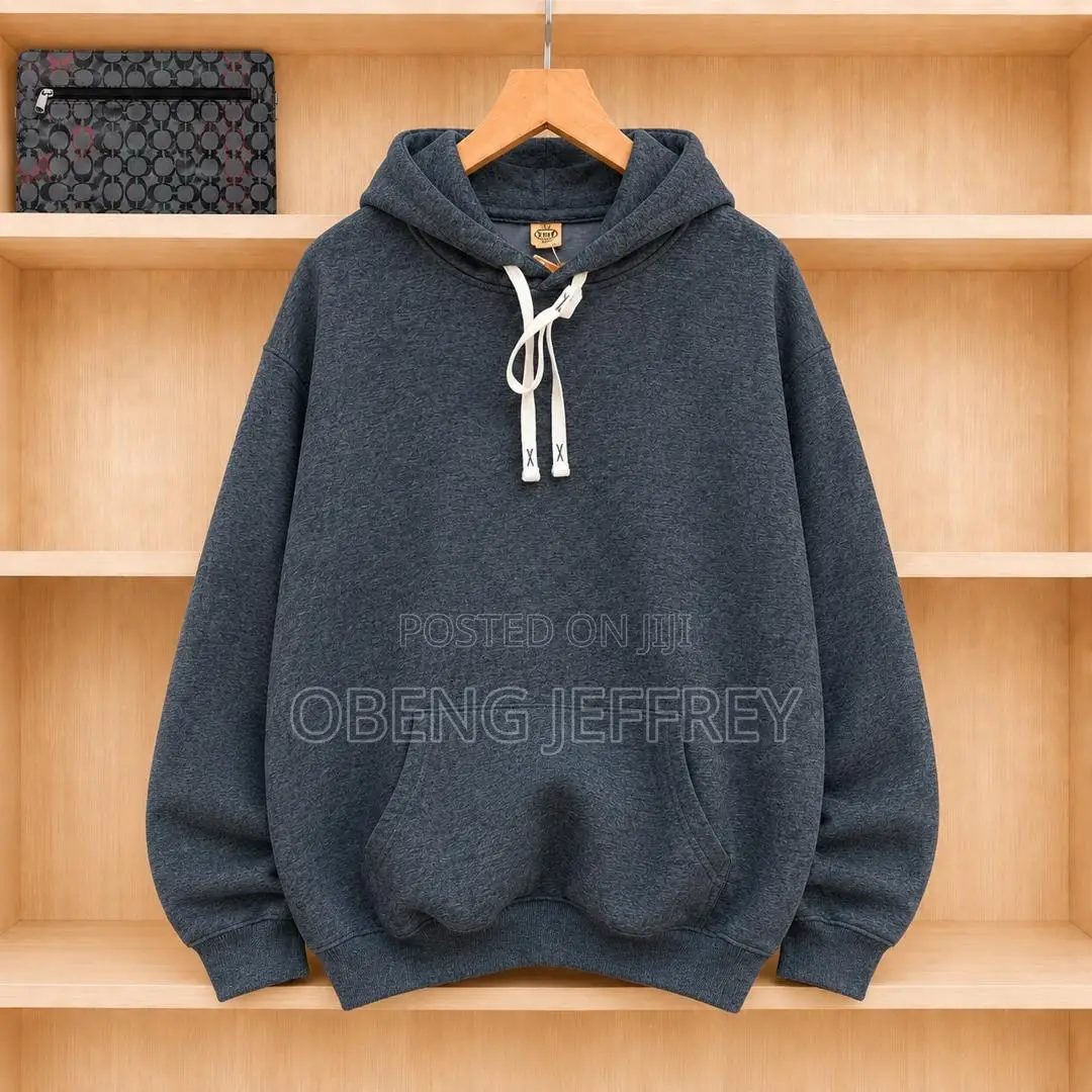 Original Plain Woolen Hoodie in Colours