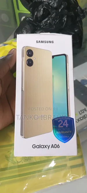 New Samsung Galaxy A06 64 GB Gold