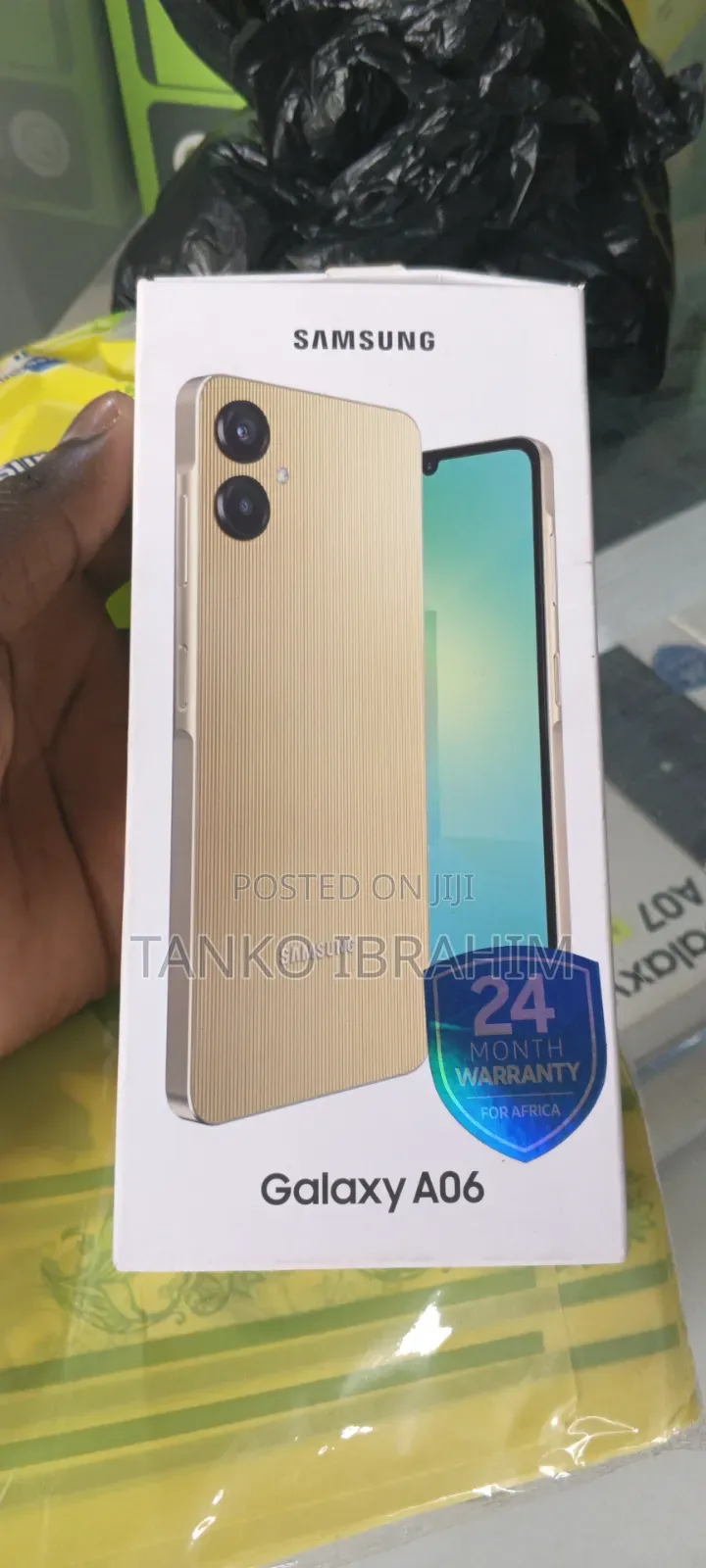 New Samsung Galaxy A06 64 GB Gold
