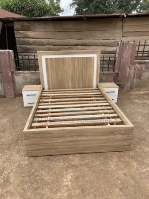 Modern Laminate Double Bed
