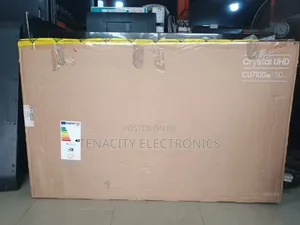 Samsung 50"crystal Uhd HDR Smart Satellite TV