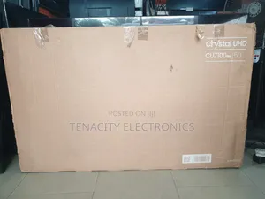 Samsung 50"crystal Uhd HDR Smart Satellite TV