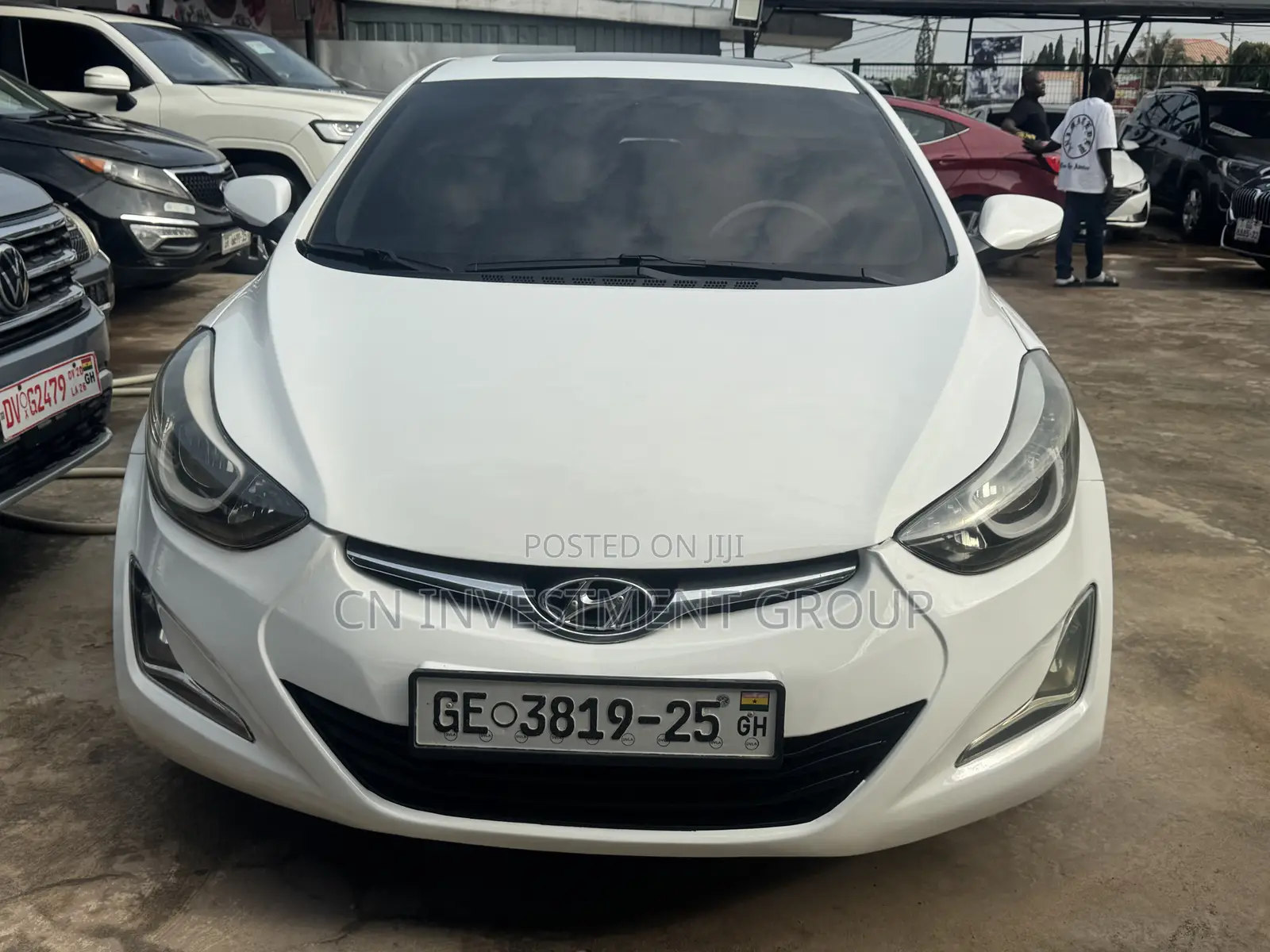 Hyundai Elantra Limited 4dr Sedan (1.8L 4cyl 6A) 2015 White