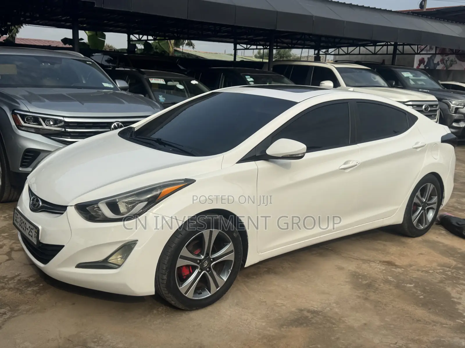 Hyundai Elantra Limited 4dr Sedan (1.8L 4cyl 6A) 2015 White