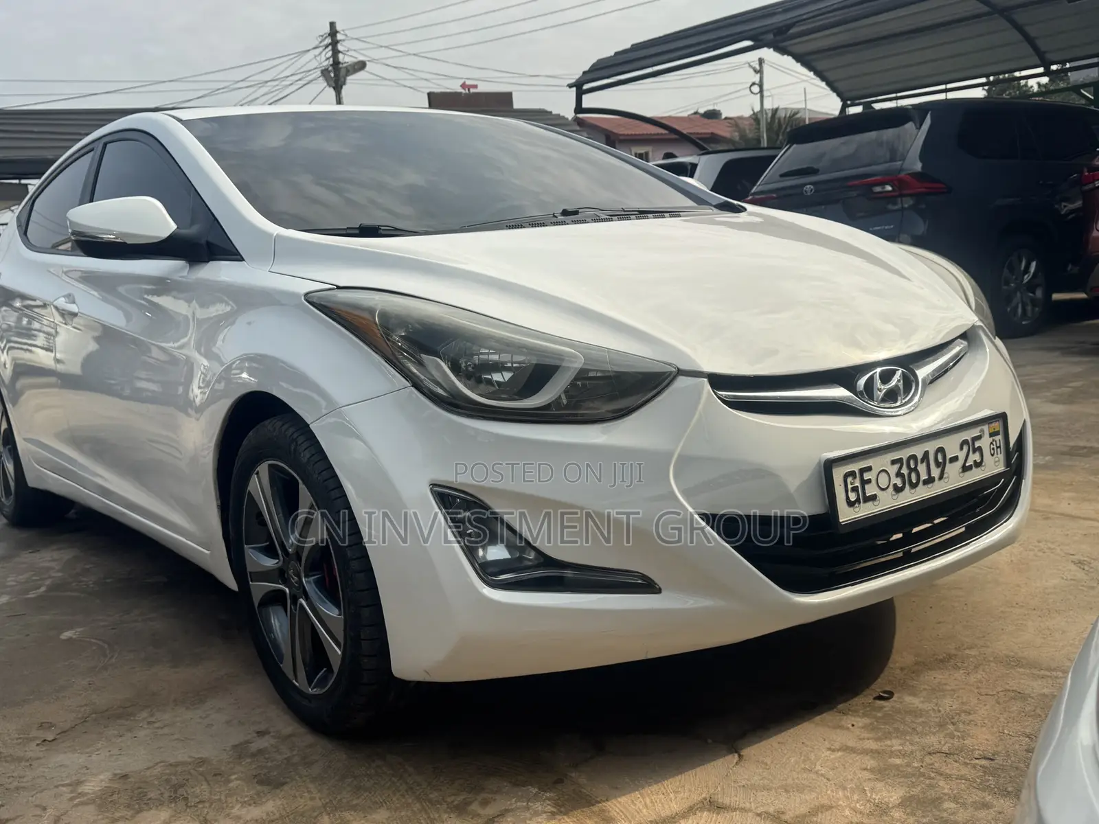 Hyundai Elantra Limited 4dr Sedan (1.8L 4cyl 6A) 2015 White