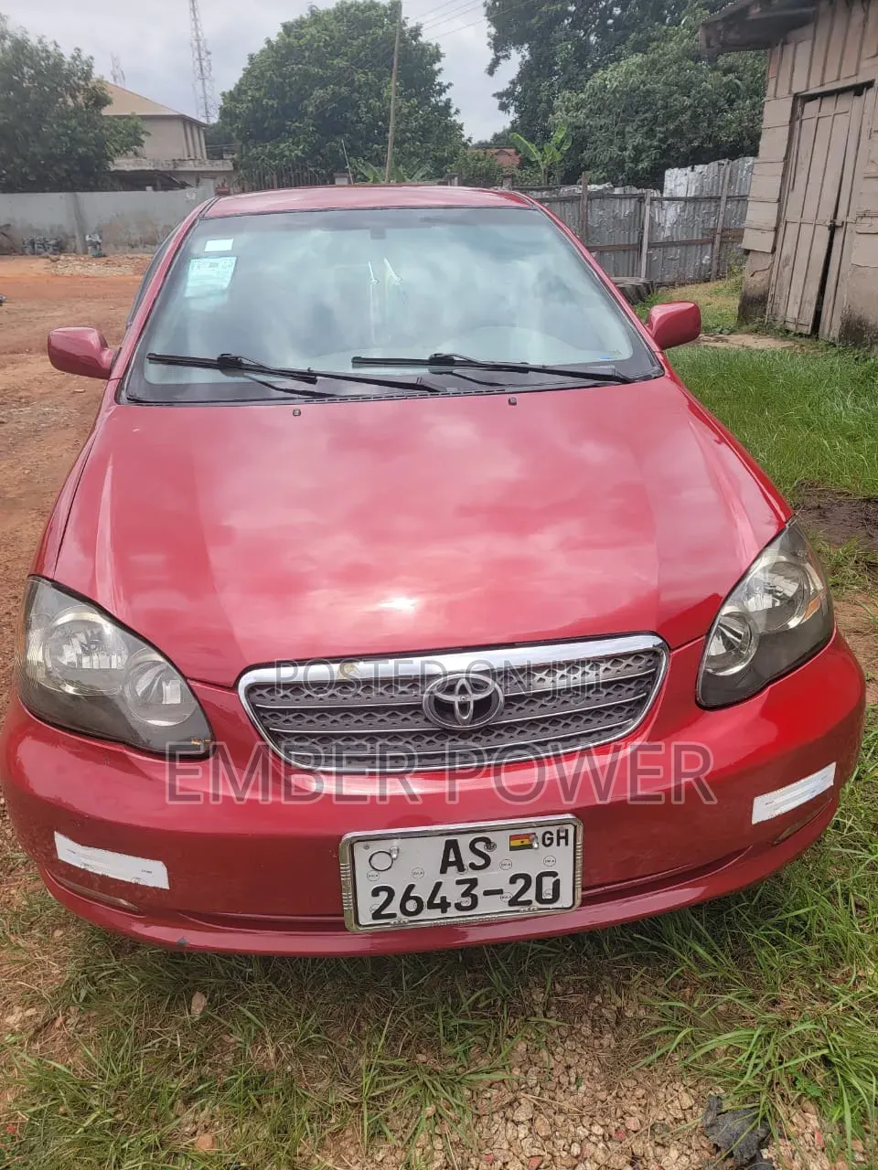 Toyota Corolla 2006 Red