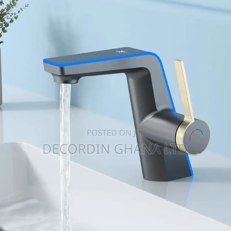 LED Display Bathroom Faucet