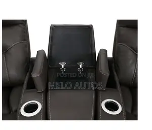 5-PC Leather Theater Electric Recliner Sofa