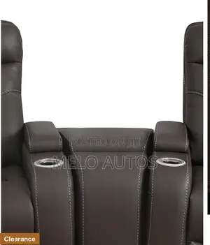 5-PC Leather Theater Electric Recliner Sofa