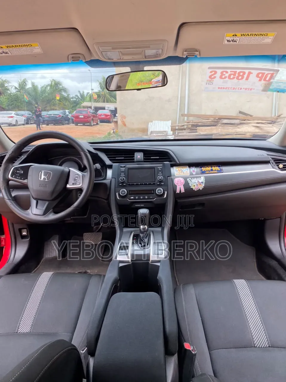 Honda Civic 2018 Red