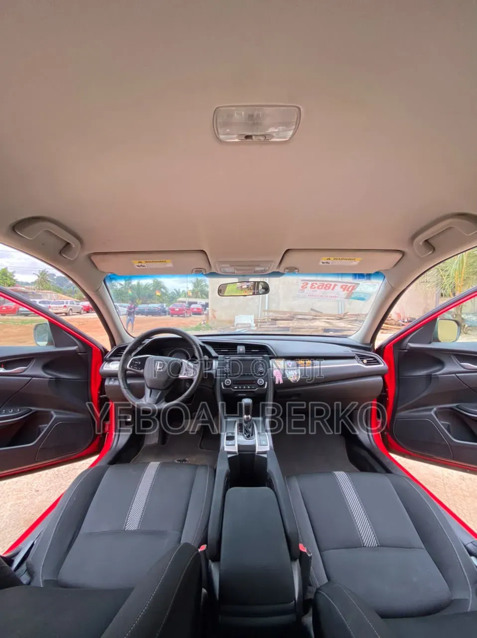 Honda Civic 2018 Red