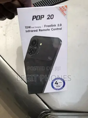 New Tecno Pop 20 128 GB Black