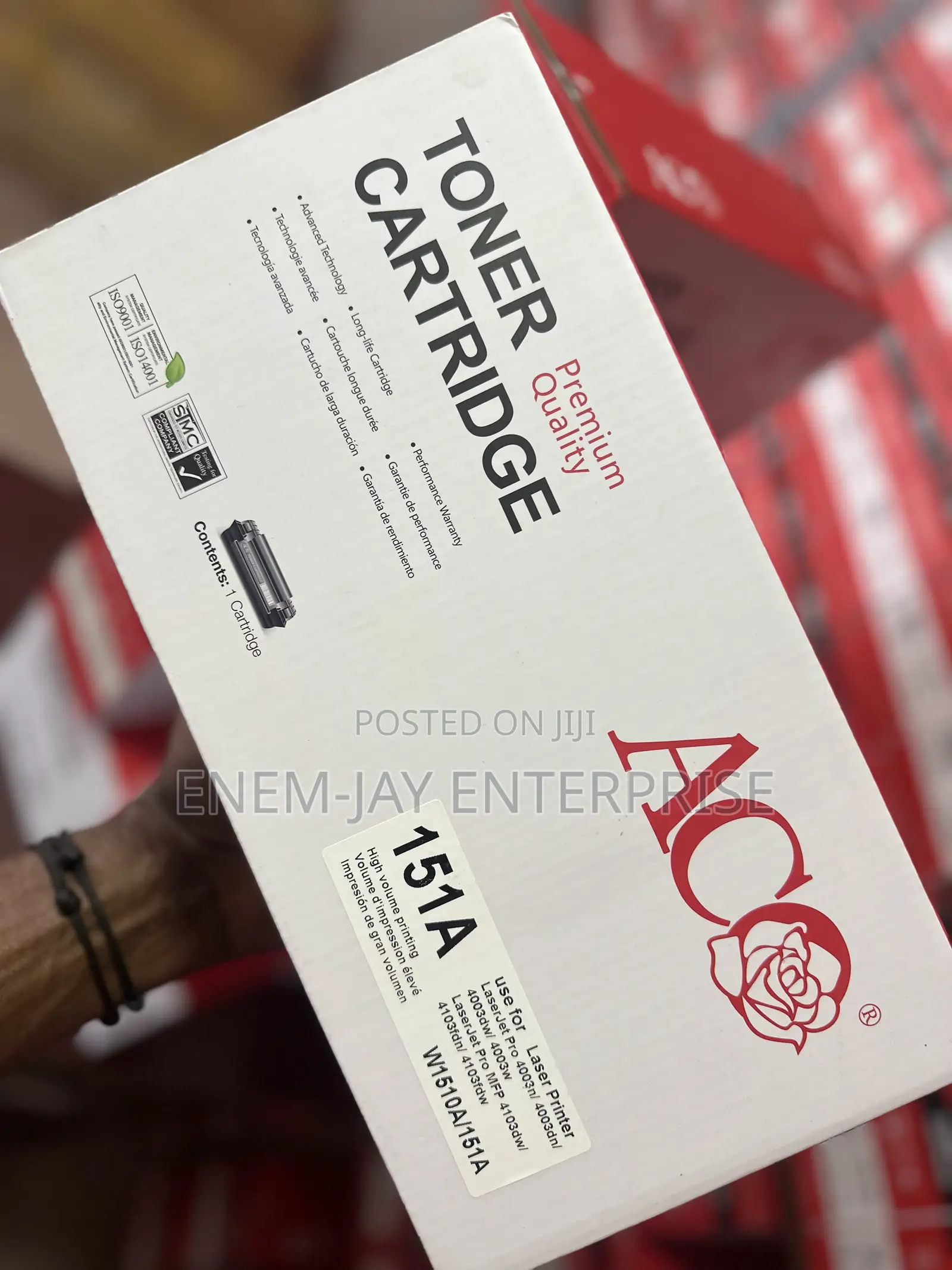 ACO Toner W1510a/W151a With Updated Chip.