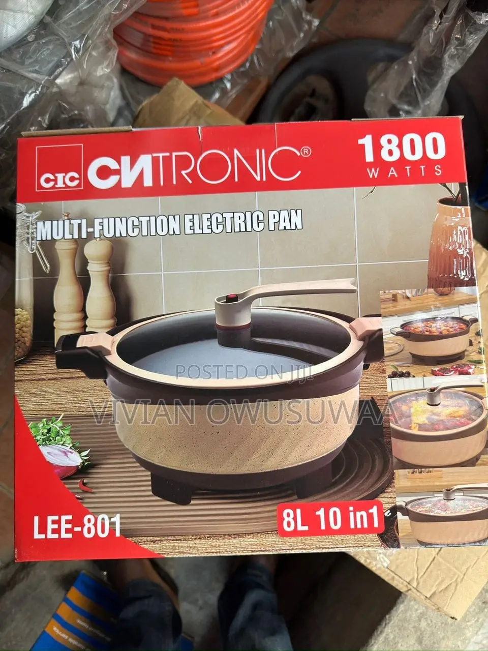 Cntronic Electric Cooking Pot