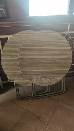 Light Wood Colour Effect Small Round Dining Table 1 Table and 2 Chairs