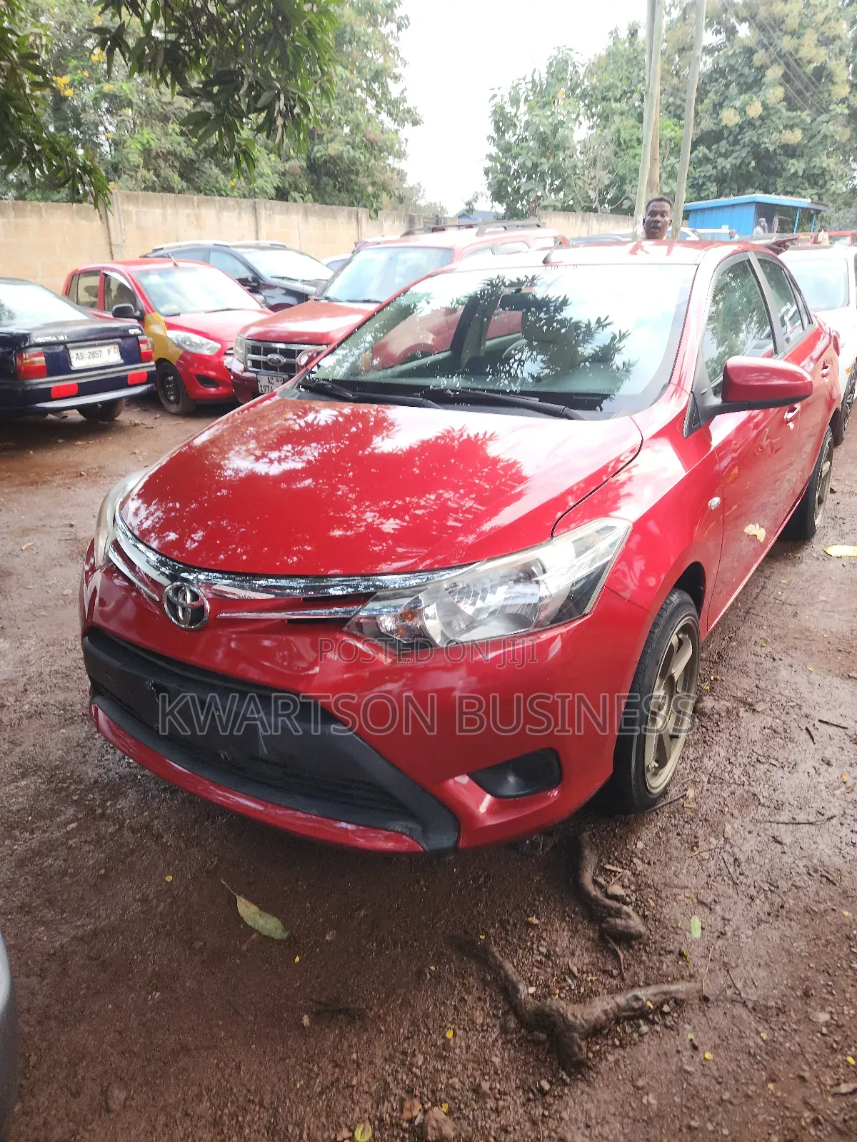 Toyota Yaris 2016 Red