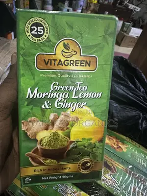 Greentea Moringa Lemon Ginger