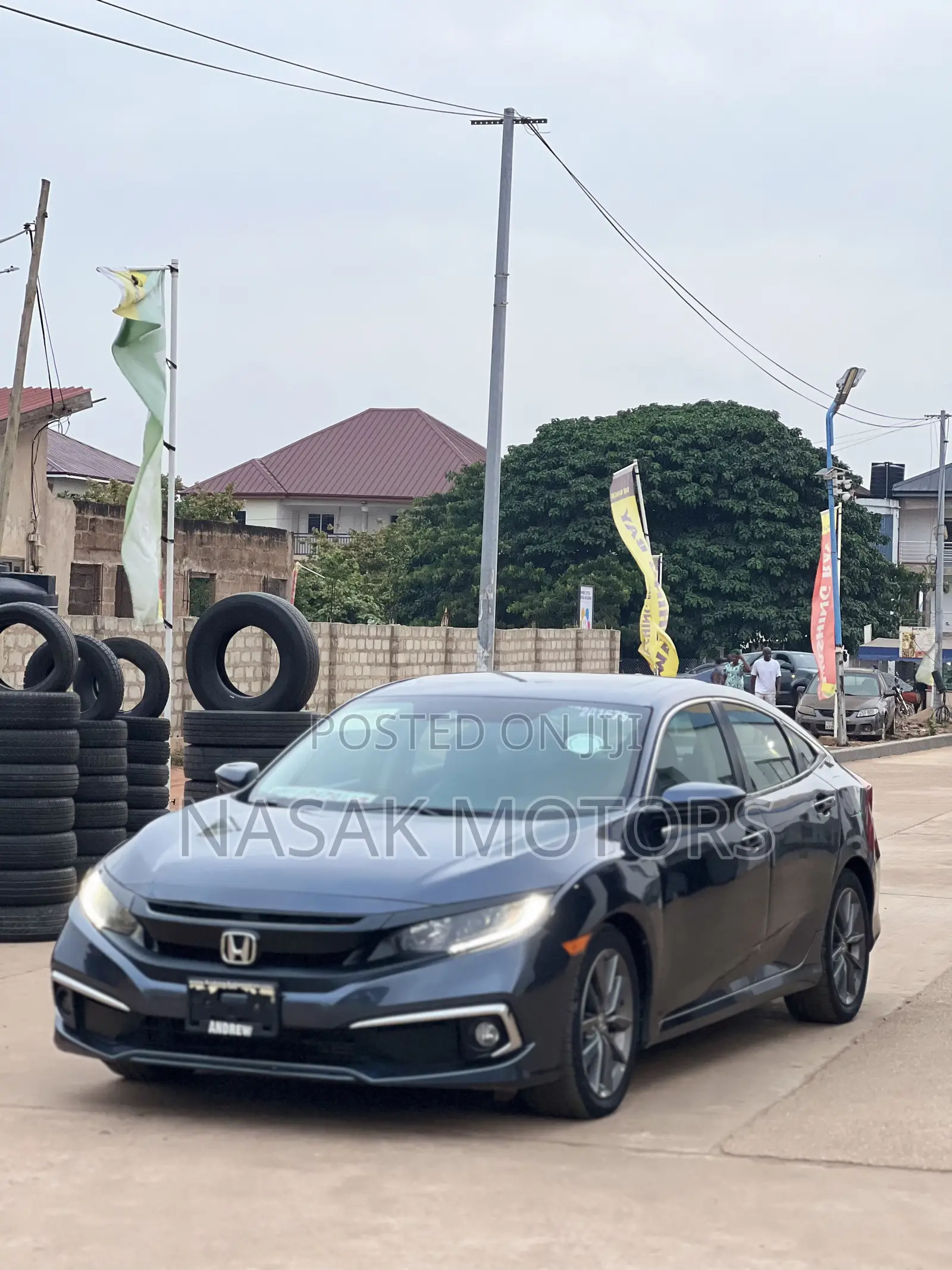Honda Civic EX Sedan 2020 Blue
