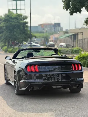 Ford Mustang EcoBoost Premium Convertible 2019 Black