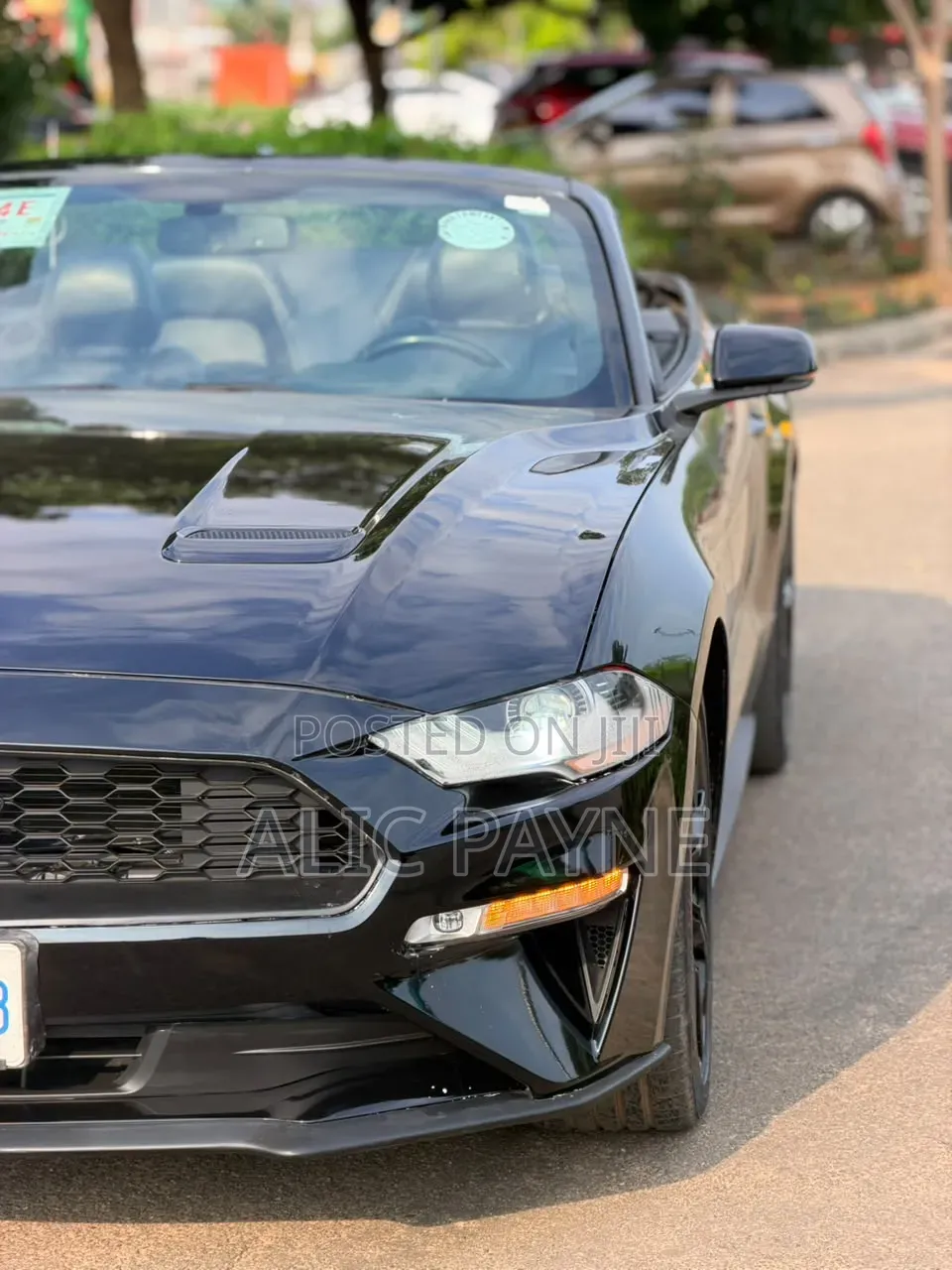 Ford Mustang EcoBoost Premium Convertible 2019 Black