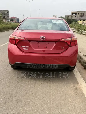 Toyota Corolla L 4dr Sedan (1.8L 4cyl CVT) 2017 Red