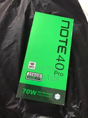 New Infinix Note 40 Pro 256 GB Black