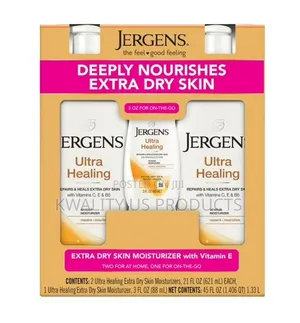 Jergens Ultra Healing Body Lotion- 3 Pack
