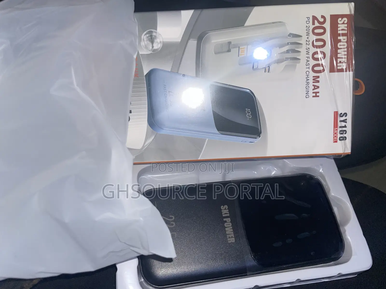 30000 Mah Power Bank With Cables