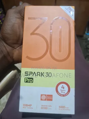 New Tecno Spark 30 Pro 256 GB Black