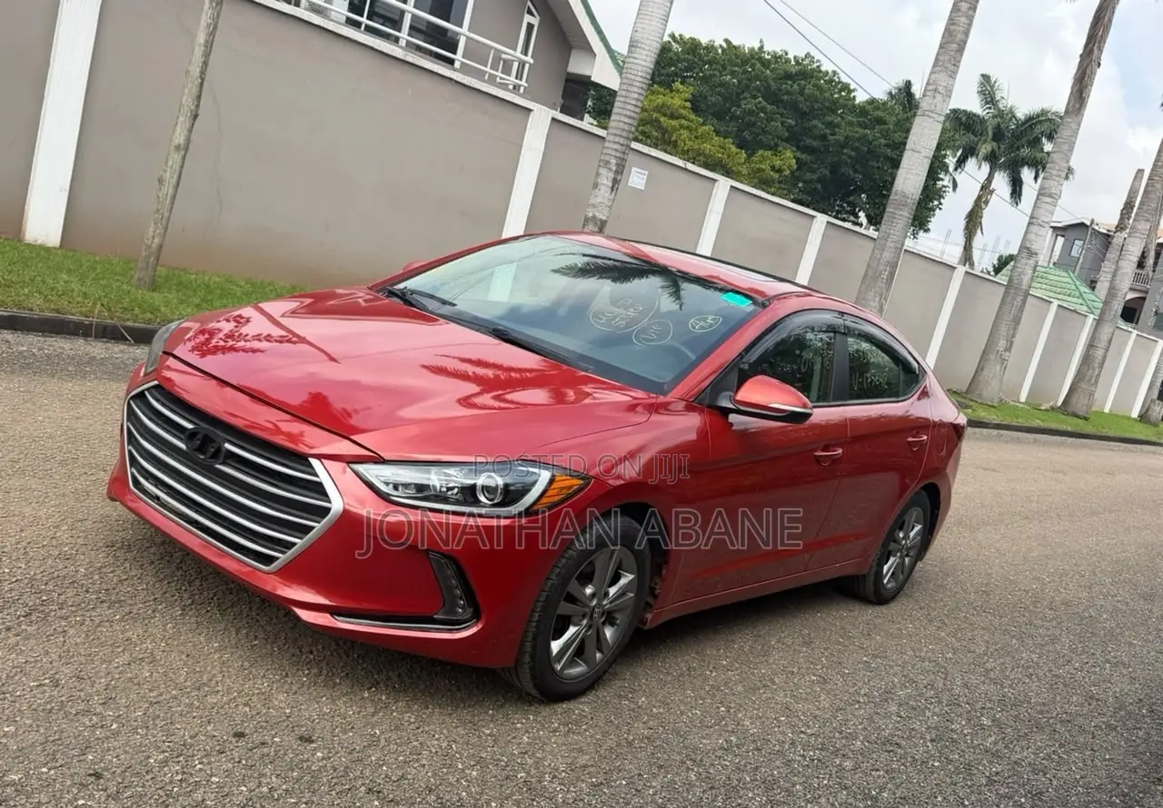 Hyundai Elantra 2017 Red