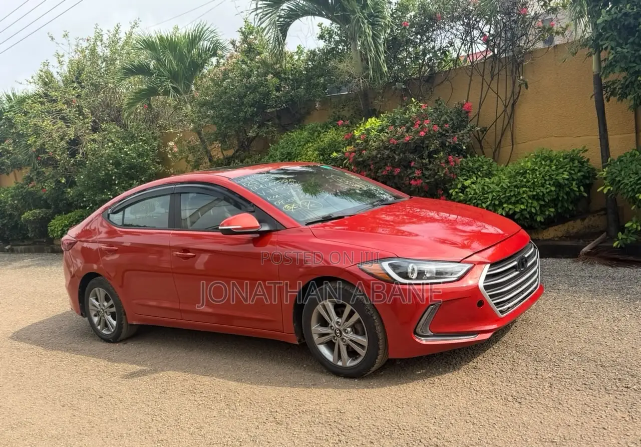 Hyundai Elantra 2017 Red