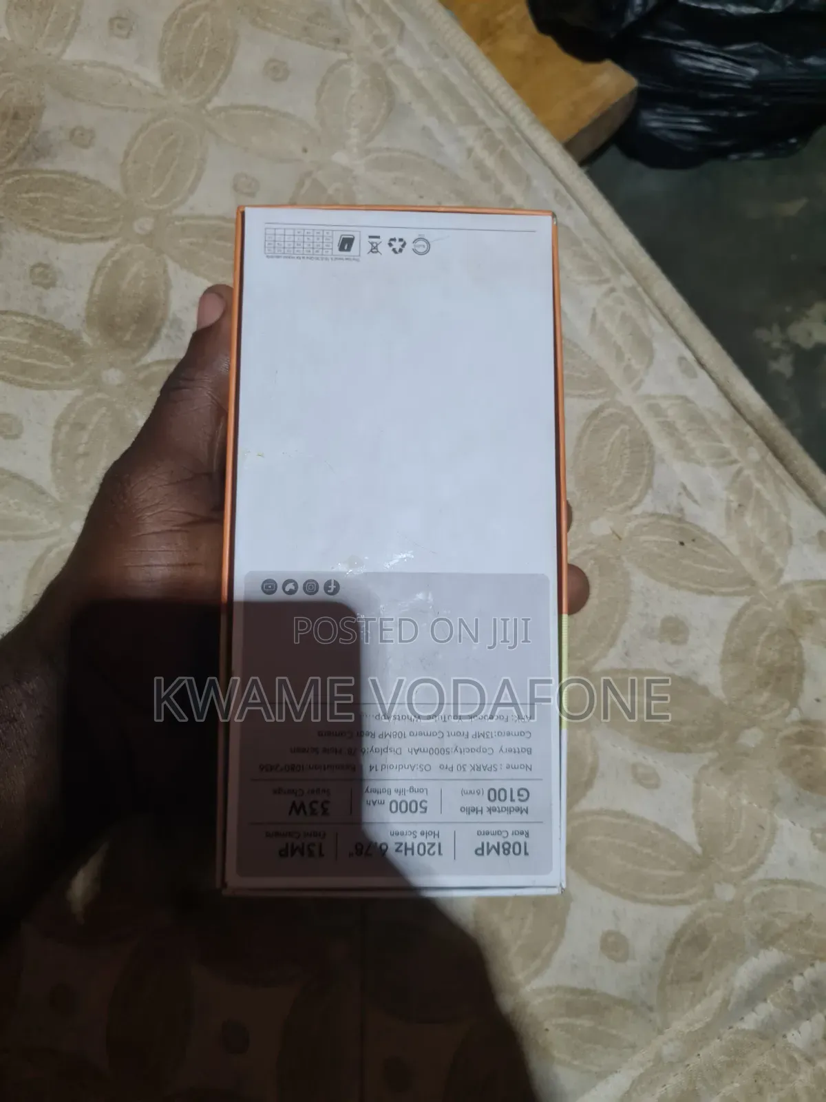 New Tecno Spark 30 Pro 256 GB Black